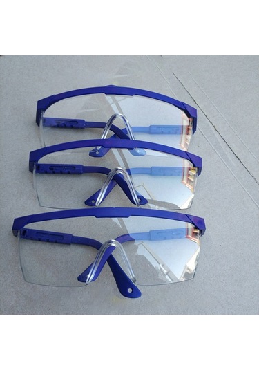 Sones 3 Adet İş Güvenliği Gözlüğü Koruyucu İş Gözlüğü Toz Geçirmez Rüzgar Geçirmez Buğu Önleyici Gözlük Göz Koruması