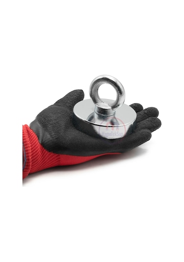 Ø90 Mm Neodimyum Deniz Mıknatısı - 200 Kg Taşıma Gücü