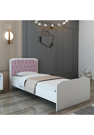 PATİKO BUSE KARYOLA  90*190 PEMBE