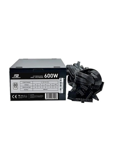 Powerboost 600w 80+ Pb600wb 12cm Fanlı Power Suplly