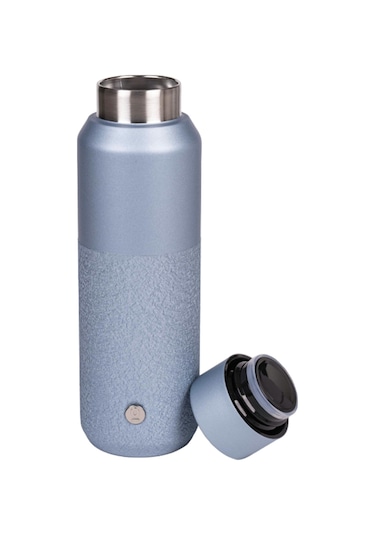 Mavi Metal Paslanmaz Çelik Matara 550 ML Kapaklı No:97