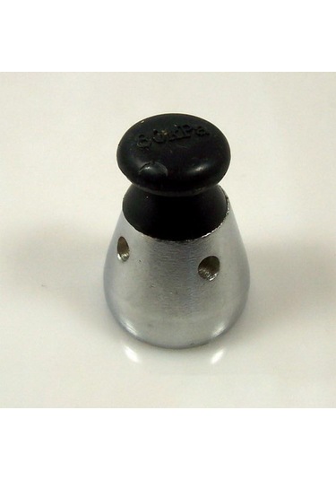 Youtek Prestige Pot Tesisatı: 10mm Çaplı Paslanmaz Çelik Güvenlik Boşaltım Valfi - Ev Tamiri Aksesuarı Siyah