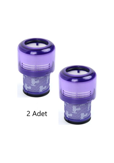 V15 Detect Uyumlu Dik Süpürge 2 Adet Hepa Filtre