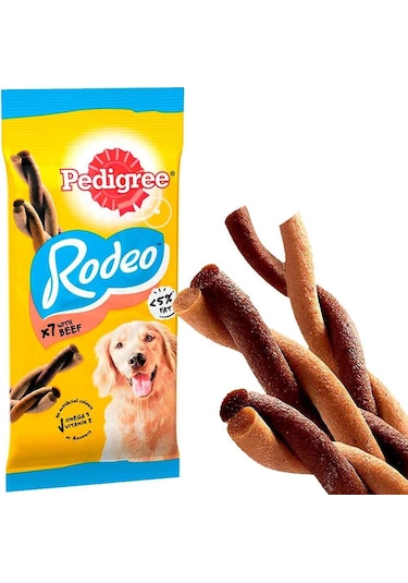 Pedigree Rodeo Biftekli Köpek Ödül Maması 20 x 70 G