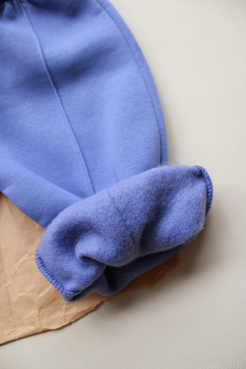 Leylak Polarlı Eşofman Altı Lila