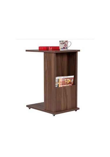 Modilayn Ata Gazetelik- Dergilik- Servis Tekerlekli C Yan Sehpa. N11.2685