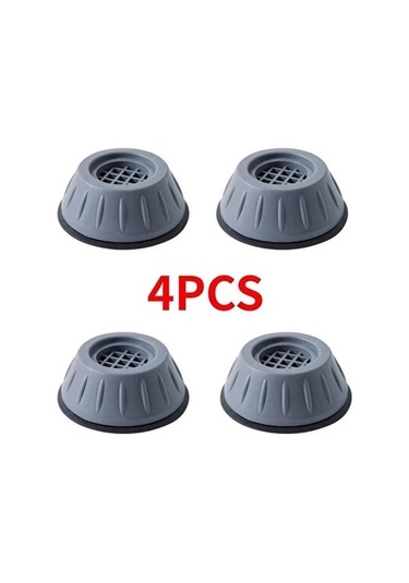 Çamaşır Makinesi Titreşim Önleyici Kaydırmaz Vantuzlu Stoper Set 4172 Çok Renkli