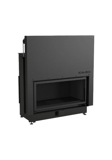 Echa Tech Asansörlü Çelik Şömine Haznesi Düz 100 X 51 D