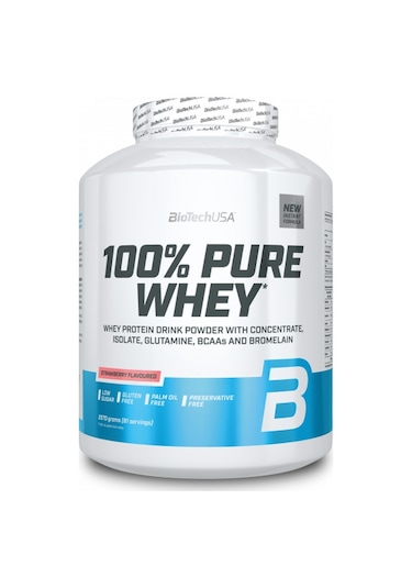 Biotechusa Pure Whey Protein 2270 Gr - Çilek Diğer