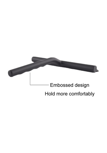 Sones Araba Cam Silikon Silecek Ev Banyo Manuel Temizleme Kazıyıcı Siyah