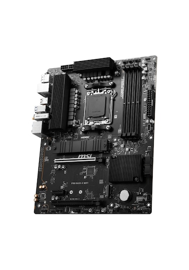 MSI Pro B650-S WIFI AMD B650 7200 MHz (OC) DDR5 Soket AM5 ATX Anakart