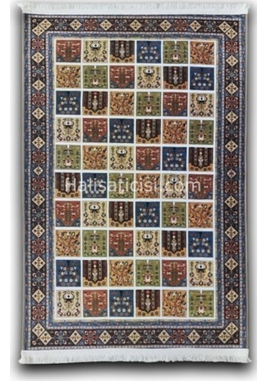 Prizma Halı Vintage Kilim V-6022 Çok Renkli