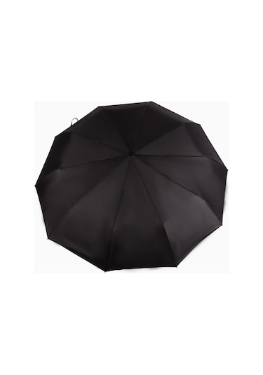 Biggdesign Moods Up Premium Ahşap Saplı Siyah Otomatik Şemsiye, Rüzgara Dayanıklı, Hızlı Kuruyan Çok Renkli