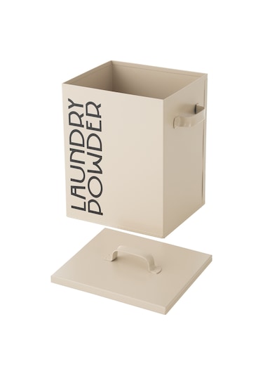 Mudo Home Roma Deterjanlık Mat Bej 18x15x23