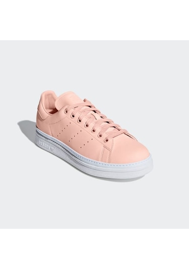 Adidas Stan Smith New Bold Kadın Ayakkabı B37361 Pembe B-87 001