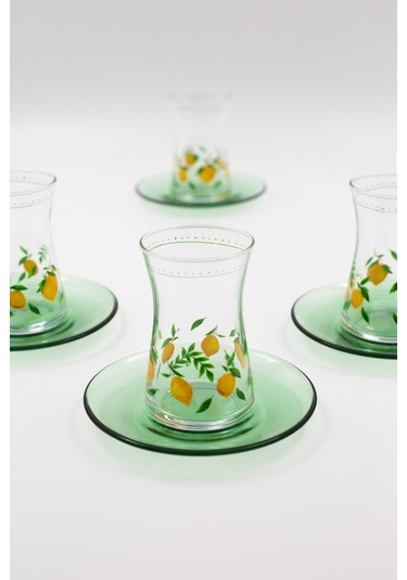 Rakle Bodrum 12 Parça Çay Seti 170 Cc Çok Renkli