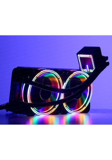 Dark AquaForce W246 240mm 2x12cm FRGB LED Fan + Pompa DKCCW246