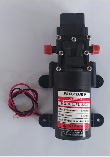 Akülü Şarzlı İlaçlama Motoru Tek Motor 12 V