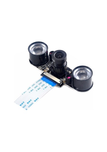 Raspberry Pi 3 B+ 4 B Kamera Gece Görme Kamera Ayarlanabilir Odak Modülü 5mp Ov5647