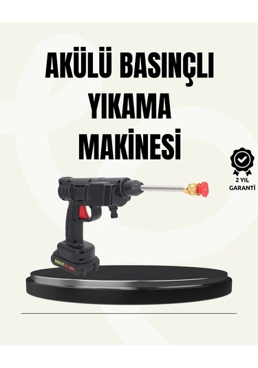 48v Şarjlı Basınçlı Yıkama Makinesi Kablosuz Su Tabancası Çok Renkli