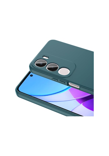 Vivo Y19s Kılıf Zore Mara Lansman Kapak Siyah