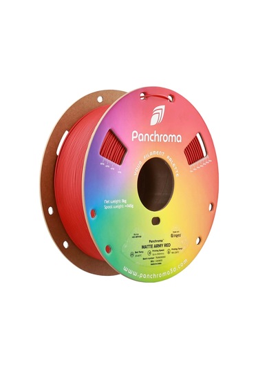 Polymaker Panchroma Matte Pla Filament Askeri Kırmızı
