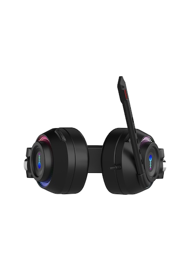 Lecoo HT405 3.5 MM Jack + USB Kablolu RGB Kulak Üstü Gaming Kulaklık