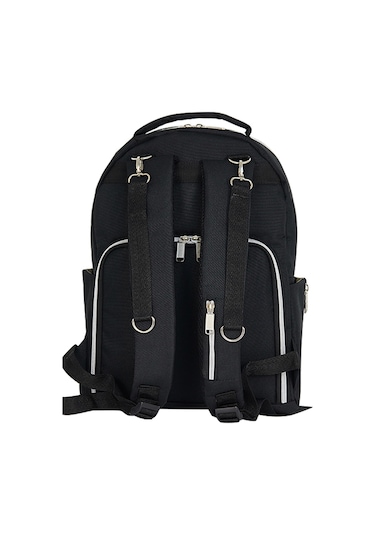 Stylo Duo Backpack for Mothers Bebek Bakım Çantası Siyah