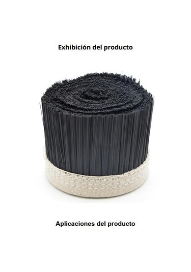 Homyl Cnc Için Naylon Fırça Gravür Makinesi Toz Siyah-70mm-x-1-m