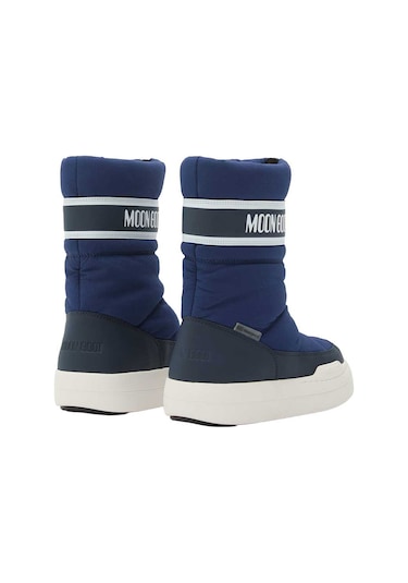 F017 Blue Navy Bot Erkek 80d3440080 Moon Boot Jr Park Zip High Wp Lacivert