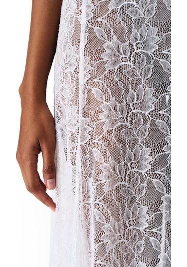 Penti Lace Etek Beyaz