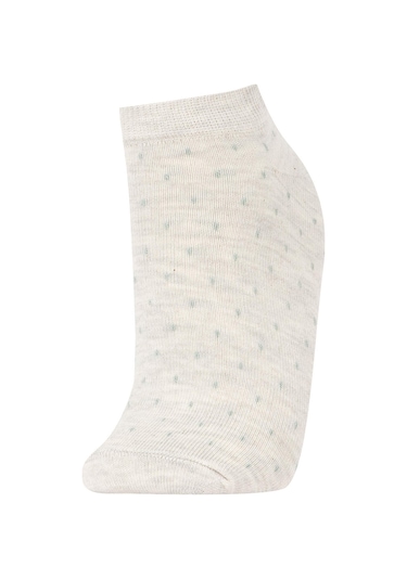 Defacto Kadın 5'li Pamuklu Puantiyeli Çizgili Patik Çorap Y6670AZNSKR1 Çok Renkli Defacto Kadın 5'li Pamuklu Puantiyeli Çizgili Patik Çorap Y6670AZNSKR1 Çok Renkli