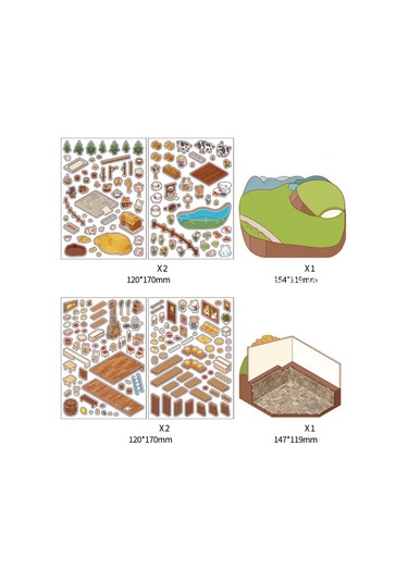 Muse Home Store Rumbox Anti-stres İçin Yaratıcılık Çıkartmaları 332758292