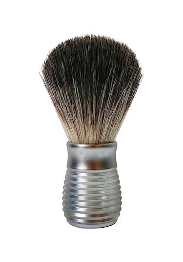 Mufunye Erkek Tıraş Fırçası - Alüminyum Saplı Lüks Yumuşak Kıllar 1 Saat
