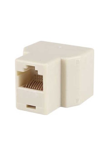Cat5/6 Kablo Çoğaltıcı Splitter Rj45 Ek Çoklayıcı Aparat 2 Çıkış
