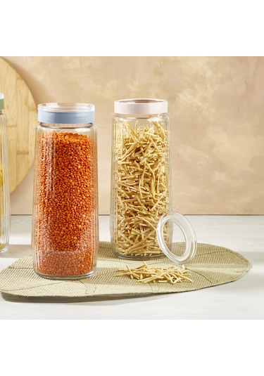 Selka Home Rigel 3'lü Cam Kavanoz 1500 Ml