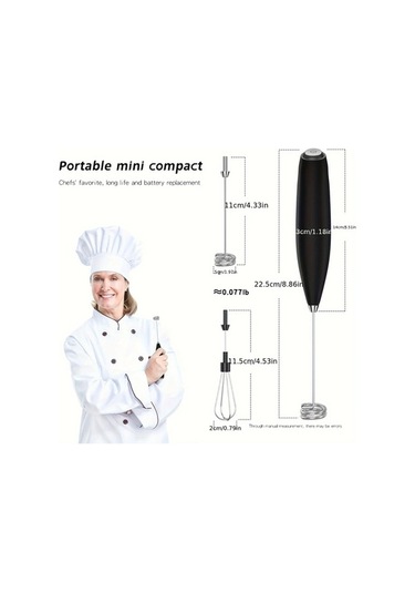 Ulzyvf Yumurta Yüksek Ultra Süt Siyah Siyah Mikseri Köpürtücü Kahve İçin İçecek Hızlı Hızlı Güçlü Elektrikli El Değnek Çırpıcı Au Siyah