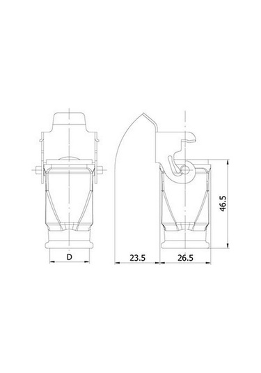 METE ENERJİ 403015S 5X10A. Çoklu Uzatma Prizi Metal Mandallı