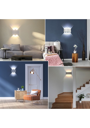 Tenfowee Modern Led Duvar Aydınlatması: Yatak Odası, Balkon, Koridor Ve Merdivenler İçin Şık Ve Güvenli Aydınlatma Çözümü Sıcak Beyaz Tenfowee Modern Led Duvar Aydınlatması: Yatak Odası, Balkon, Koridor Ve Merdivenler İçin Şık Ve Güvenli Aydınlatma Çözümü Sıcak Beyaz
