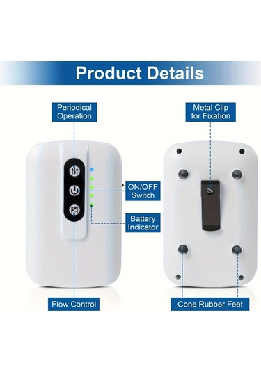 Willowhaven Usb Şarjlı Oksijen Pompası 1 Hava Çıkışlı Pil Dahil Beyaz Balık Tankı Aksesuarı