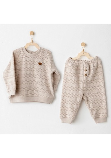 Wawa Exclusive 2'li Takım Beige Çok Renkli