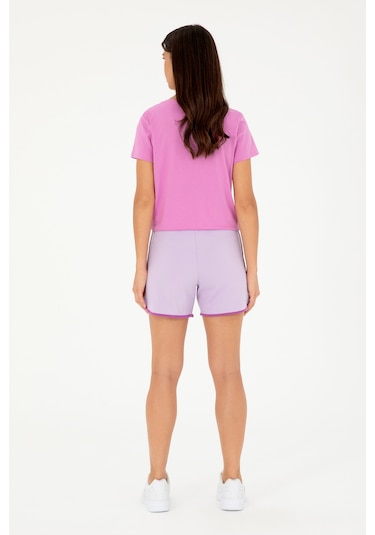 U.s. Polo Assn. Kadın Lila Şort Örme 50285890-vr034 Lila