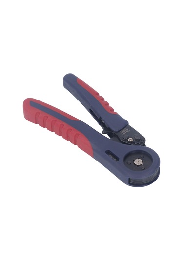 Ferrule Sıkma Pensesi Kendiliğinden Ayarlanabilir Ergonomik Cırcır Tel Büzülme El Aleti