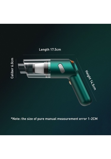 Kbn-010 10000pa Güçlü Araba Akülü Elektrikli Süpürge El Temizleme Aracı, Spec: Premium Sürüm Beyaz