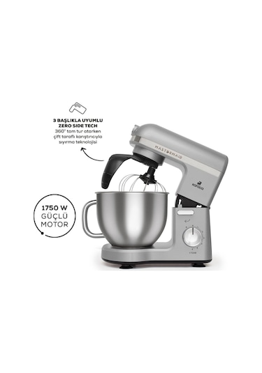 Karaca Mastermaid Chef Pro 1750 W Çift Kollu Stand Mikser
