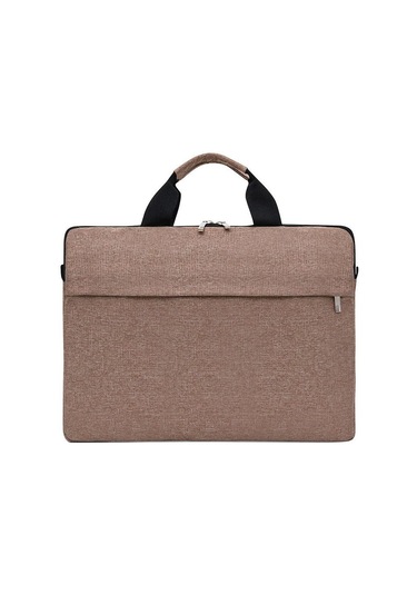 Ten Trend İş Basit Taşınabilir Laptop Çantası Bir Omuz Laptop Çantası Crossbody Dosya Çantası S