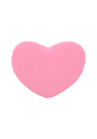 15/20/30 Cm Kalp Şekli Dekoratif Kırlent Pp Pamuk Yumuşak Yaratıcı Sevgilisi  Pembe