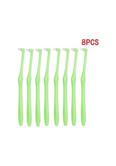 8/5/3/2/1 Adet Diş Arası Fırçalar Sağlık Diş Escova Diş Arası Temizleyiciler Ortodonti Diş Diş Fırçası Ağız Hijyeni Aracı Siyah Ve Beyaz