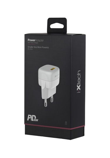 Ixtech Ix-cc014 Type C Çıkış 20w Pd Mini Hızlı Şarj Adaptörü