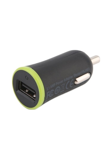 Araç Şarj Cihazı 2.1 Amp/10 Watt İphone 5 5c 5s Usb Şarj Cihazı - Siyah